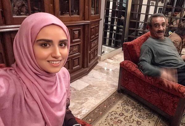 عکس بچگی هانیه غلامی
