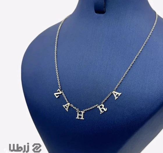 عکس گردنبند ظریف نقره
