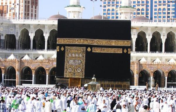 عکس سیاه قلم کعبه