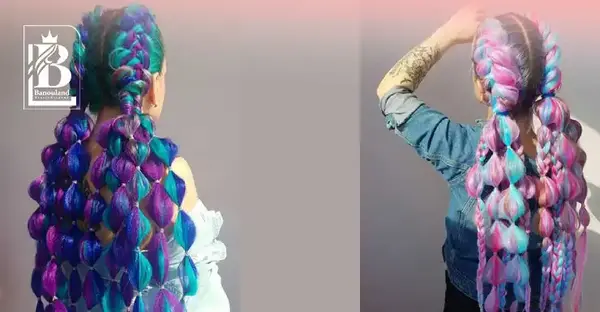 عکس بافت مو تل
