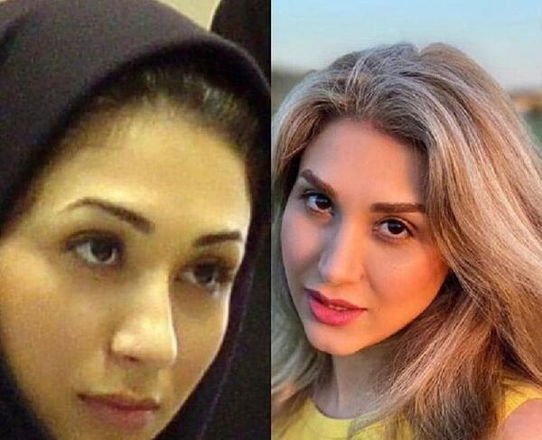عکس با حجاب ناهید لیان
