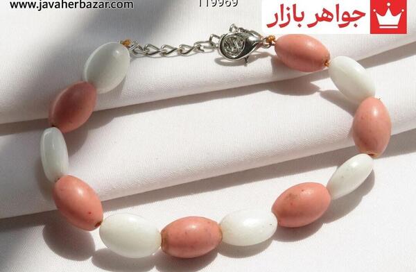 عکس دستبند صورتی
