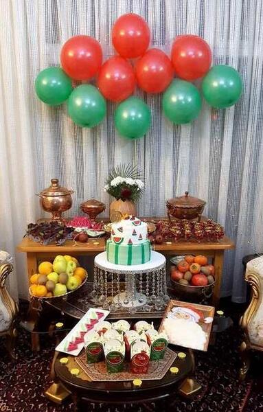 عکس شب یلدا پسر بچه