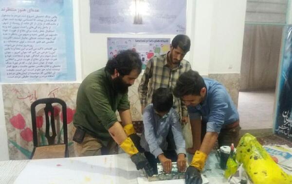 عکس نوشته شهدای نوجوان