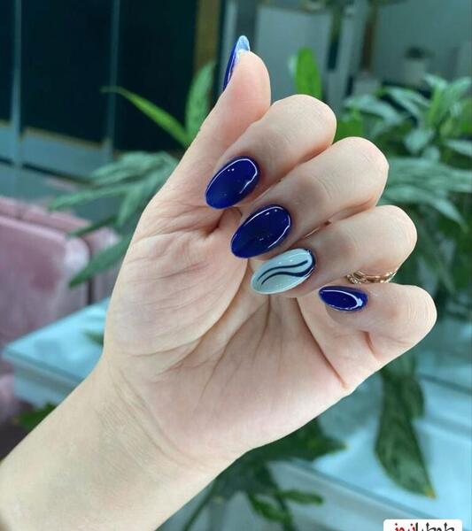 عکس آبی کاربنی