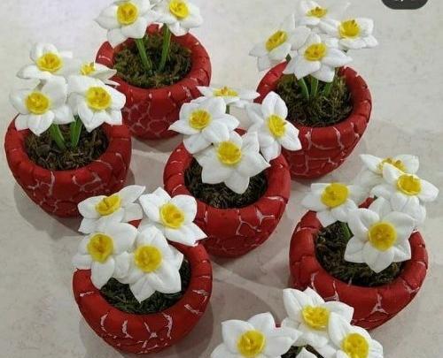عکس گل نرگس مصنوعی