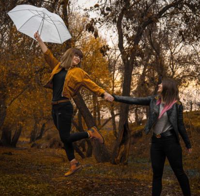 عکس پاییزی لباس