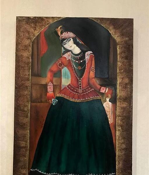 عکس دختر قاجاریه