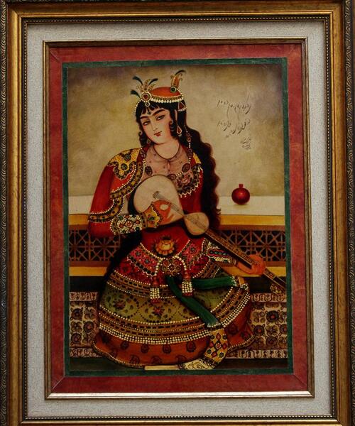 عکس دختر قاجاریه