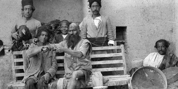عکس دختر قاجاریه