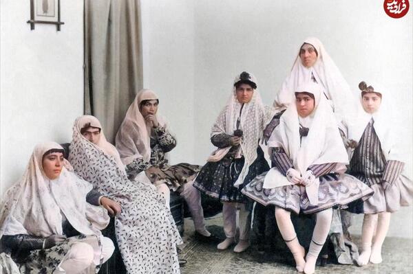 عکس دختر قاجاریه