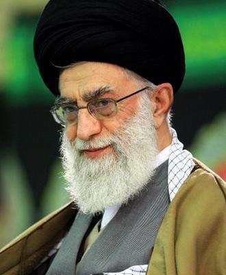 عکس رهبری لبخند