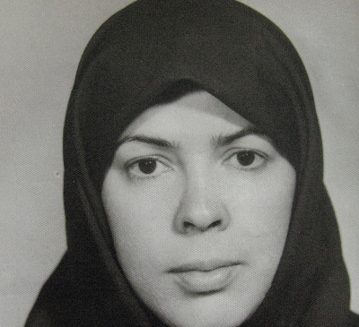 عکس همسر شهید حسن باقری