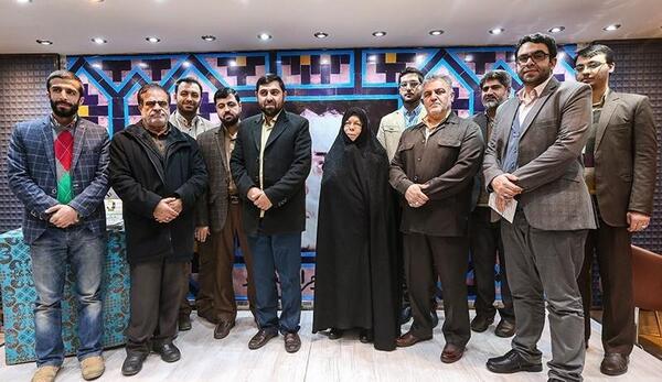 عکس همسر شهید حسن باقری