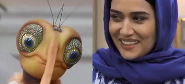 عکس پای پریناز ایزدیار