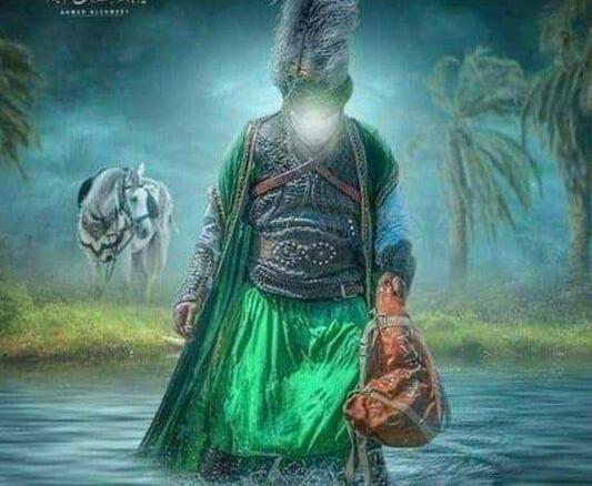 عکس حضرت عباس برای نقاشی