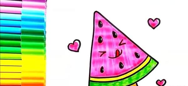عکس نقاشی گل دخترانه