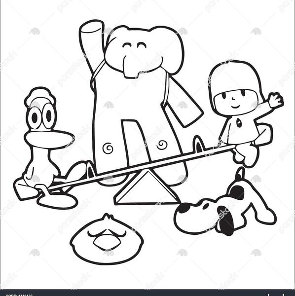 عکس پوکویو نشسته