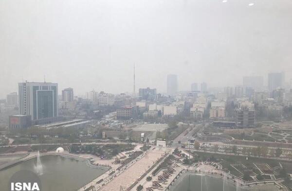 عکس آلودگی هوای تهران
