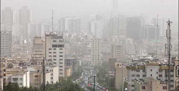 عکس آلودگی هوای تهران