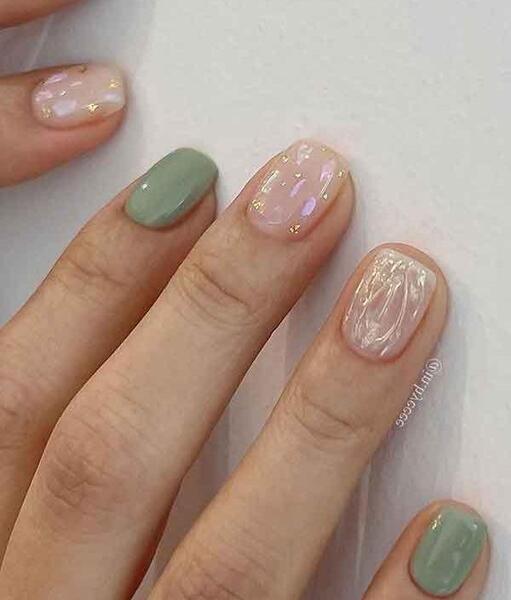 عکس ژلیش ناخن دخترانه جدید