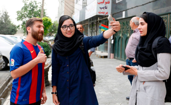 عکس رضا پرستش با مسی