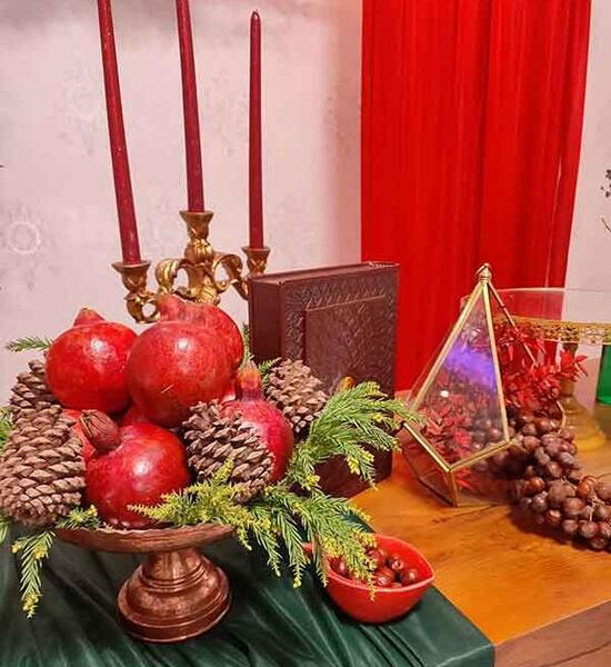 عکس شب یلدا پیش دبستانی