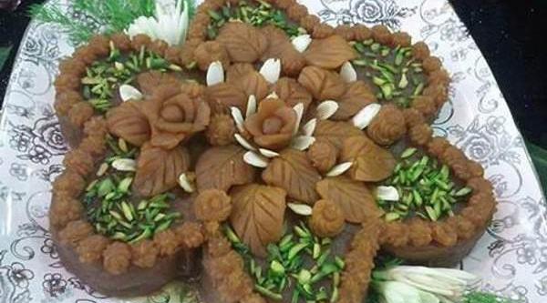 عکس های تزیین حلوا مجلسی