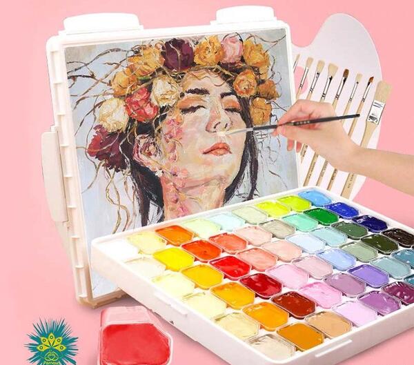 عکس ایده نقاشی آبرنگ ساده