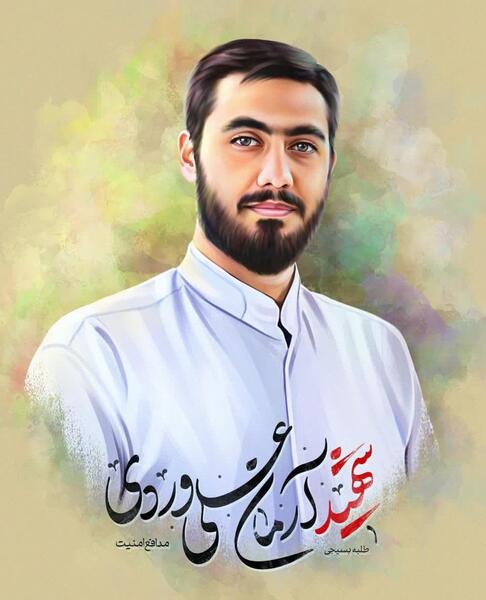 عکس لایه باز شهید حججی