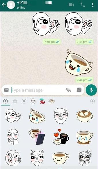 عکس استیکر واتساپ قلب