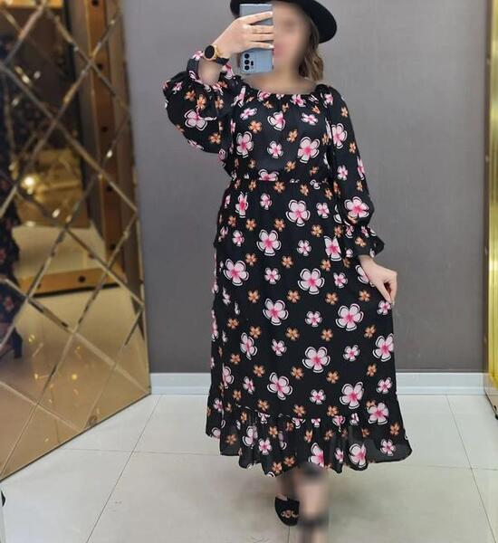عکس پیراهن گلدار