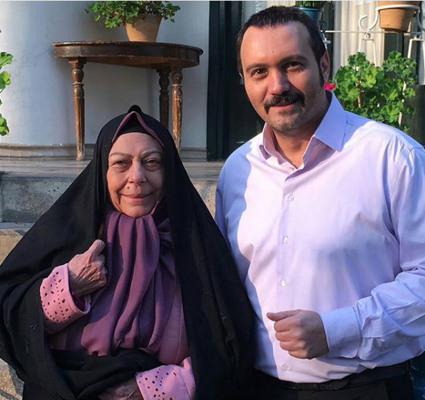 عکس اینستاگرام ثریا قاسمی