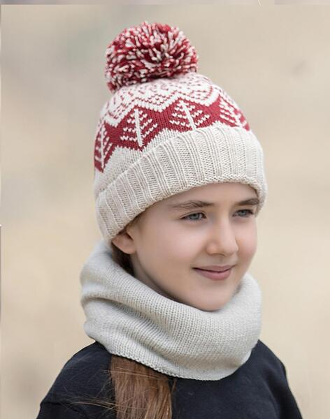 عکس کلاه و شال گردن زنانه