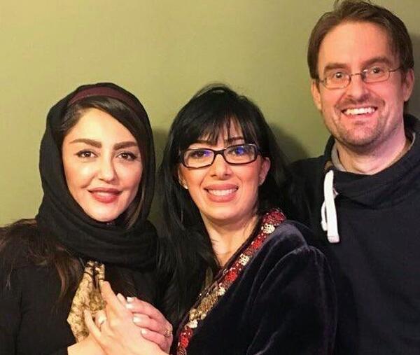 عکس شقایق فراهانی و همسرش
