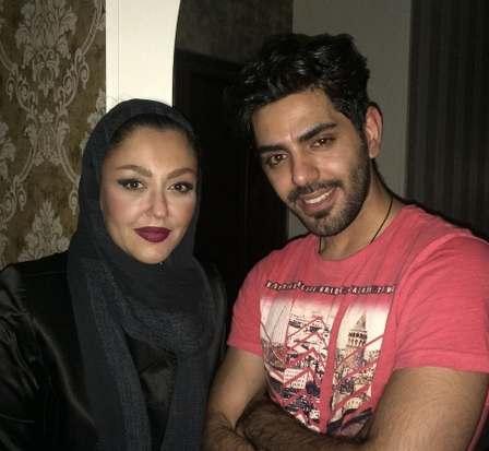 عکس شقایق فراهانی و همسرش