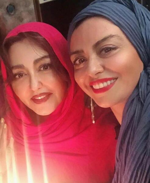عکس شقایق فراهانی و همسرش