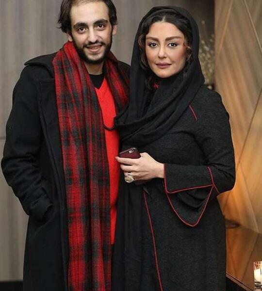 عکس شقایق فراهانی و همسرش