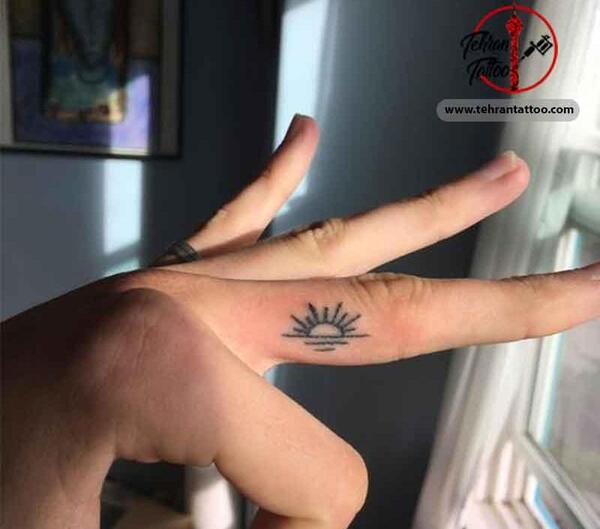 عکس تاتو روی دست سردار ازمون