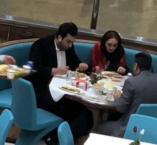 عکس الهام حمیدی خانوادگی