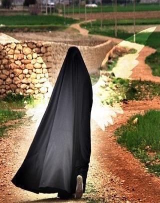 عکس چتر حجاب