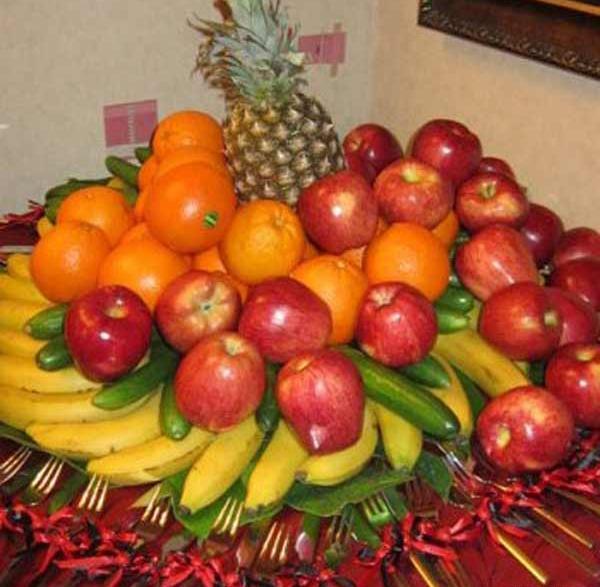 عکس تزیین ظرف میوه برای مهمانی