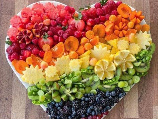 عکس تزیین ظرف میوه برای مهمانی