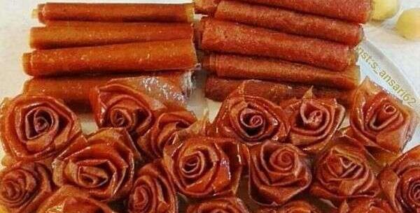 عکس لواشک زردآلو