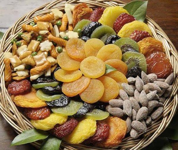 عکس ایده تزیین آجیل یلدا