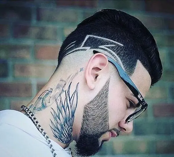 عکس صورت ریش دار