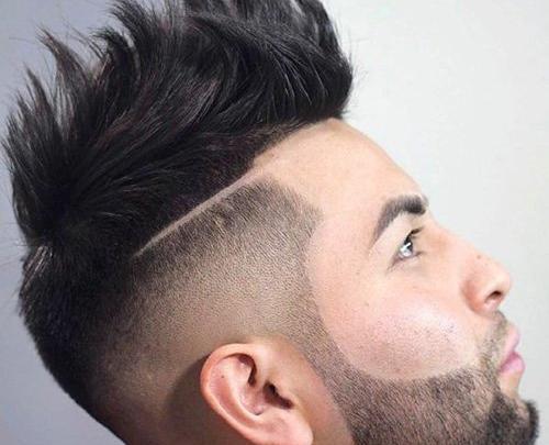 عکس صورت ریش دار