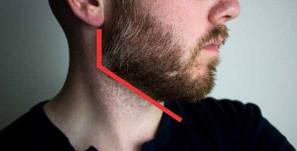 عکس صورت ریش دار
