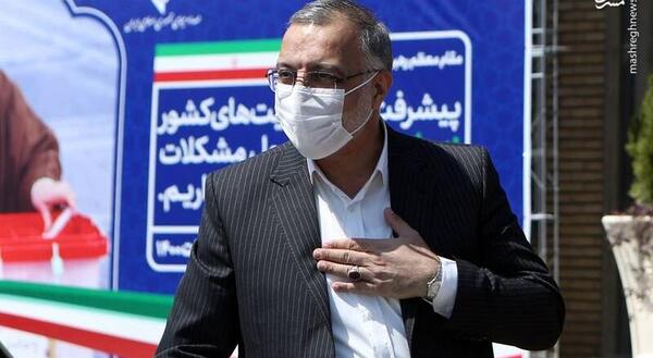 عکس نامزد زاکانی