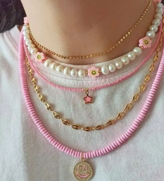 عکس گردنبند مهره ای